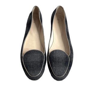 J. Jill plaid‎ wool flats loafers Sz 9.5